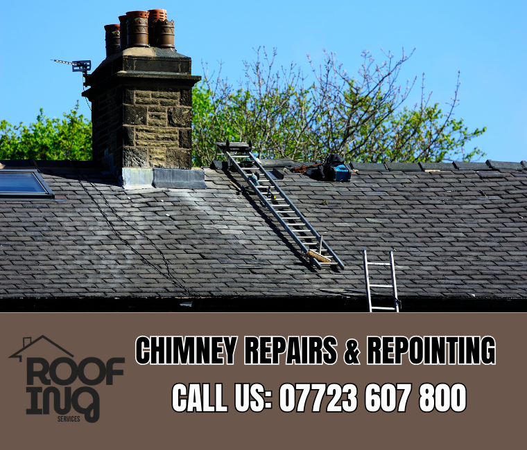Chimney repair and repointing services in Exmouth