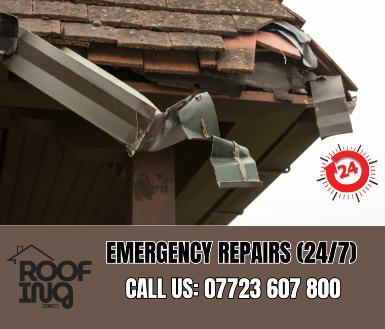 24/7 emergency roof repairs across Exmouth