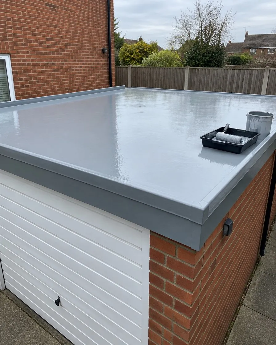GRP fibreglass roofing in Exmouth