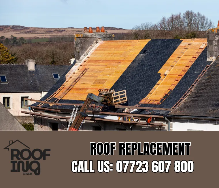 Complete roof replacement in Exmouth